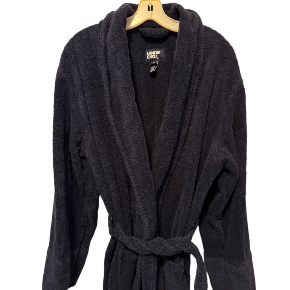 Land's End Navy Robe - Picture 2 of 6